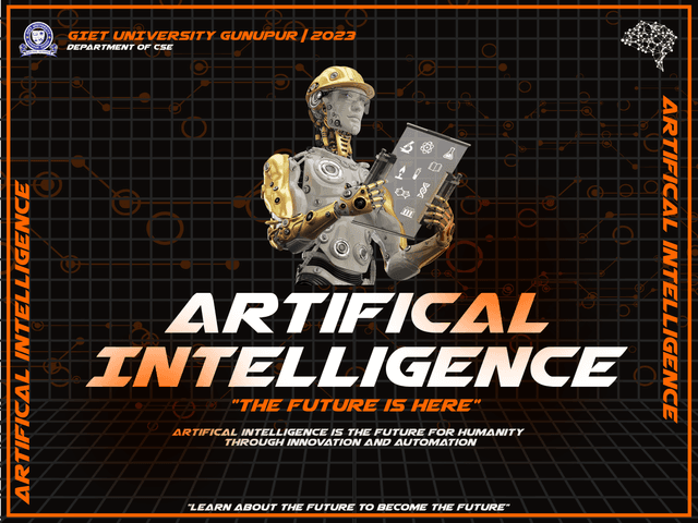 AI Robotics showcase poster